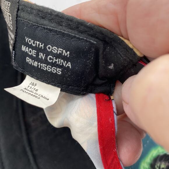 Justice League Batman Superman Flash Wonder Women Snapback Cap YOUTH Size 11/16 - Picture 7 of 9